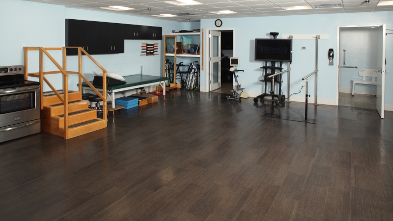 Our physical therapy area