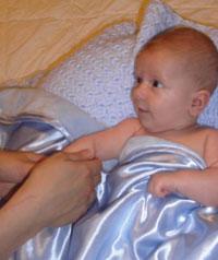 Infant massage arm