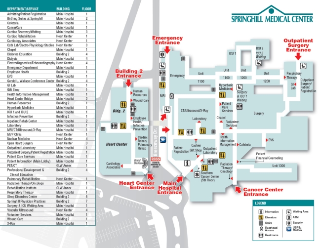 2024 SMC Floor Plan with Directory